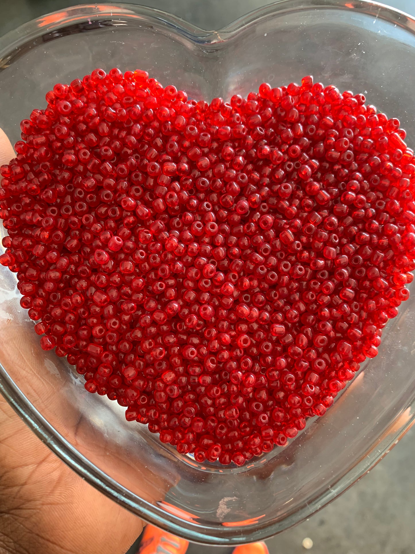 6/0 - 8/0 Bulk seed beads- Glass Seed Beads For Jewelry Making,  DIY Waist beads, Bracelet Necklace Earrings- 450 Grams