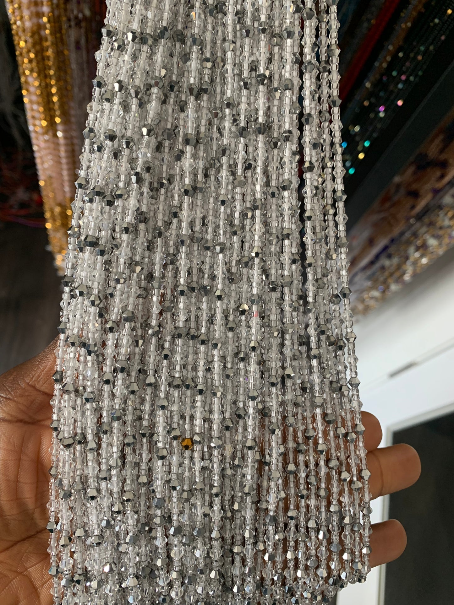 Wholesale Crystal Waist Beads 40”-50”