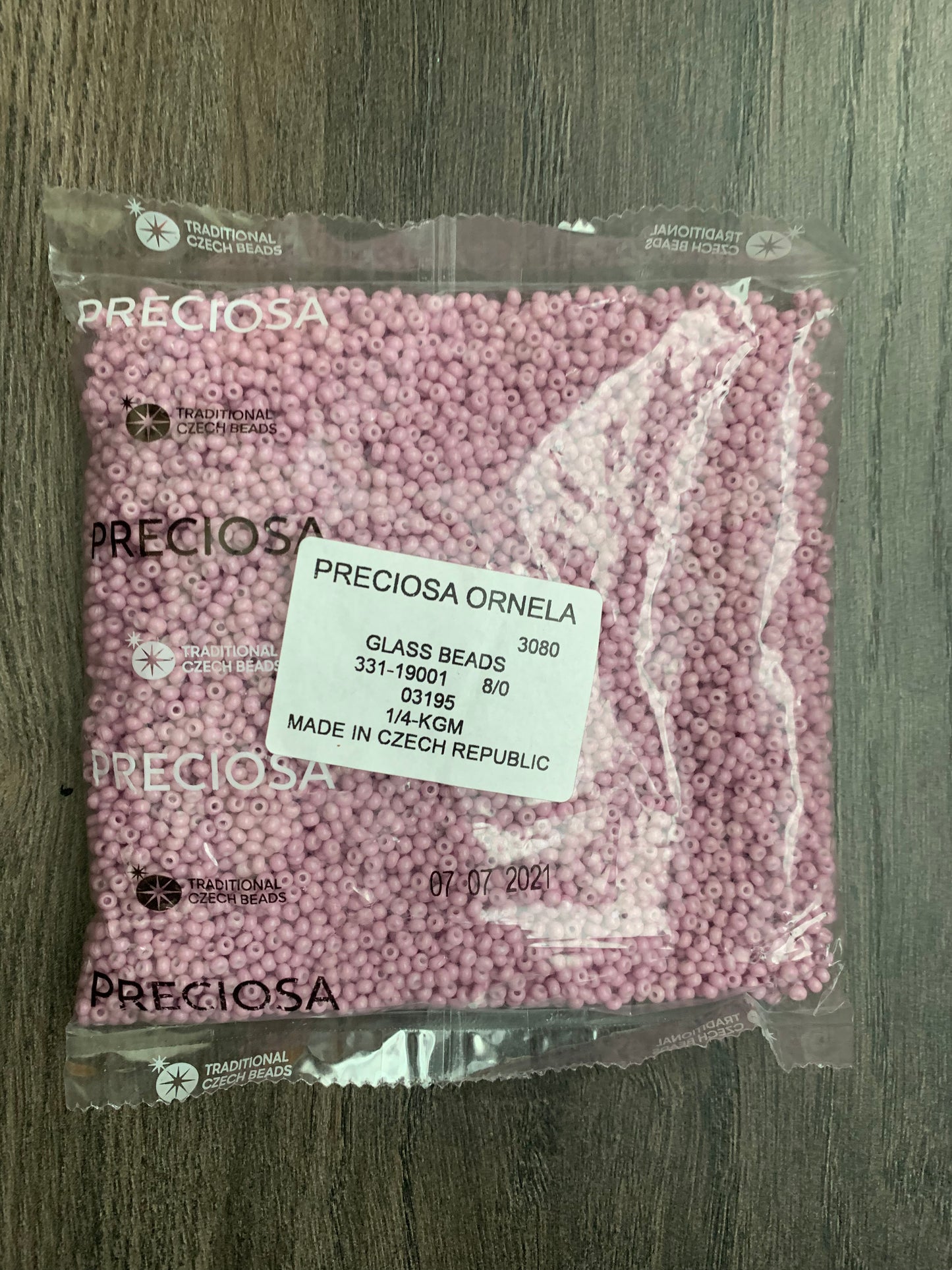 250grams Preciosa Czech Beads 8mm