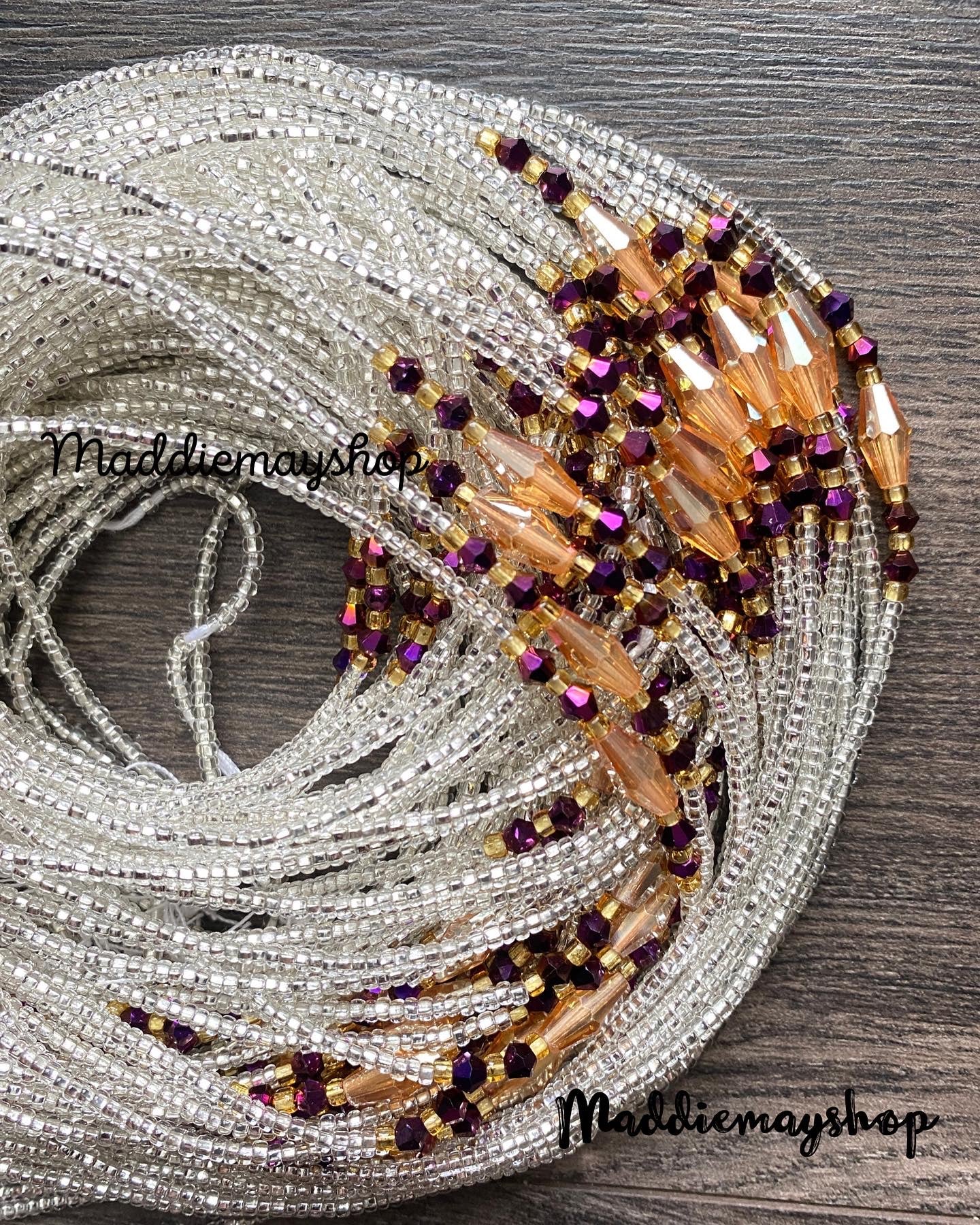 Preciosa Czech Beads~ Waist Bead, Belly Beads