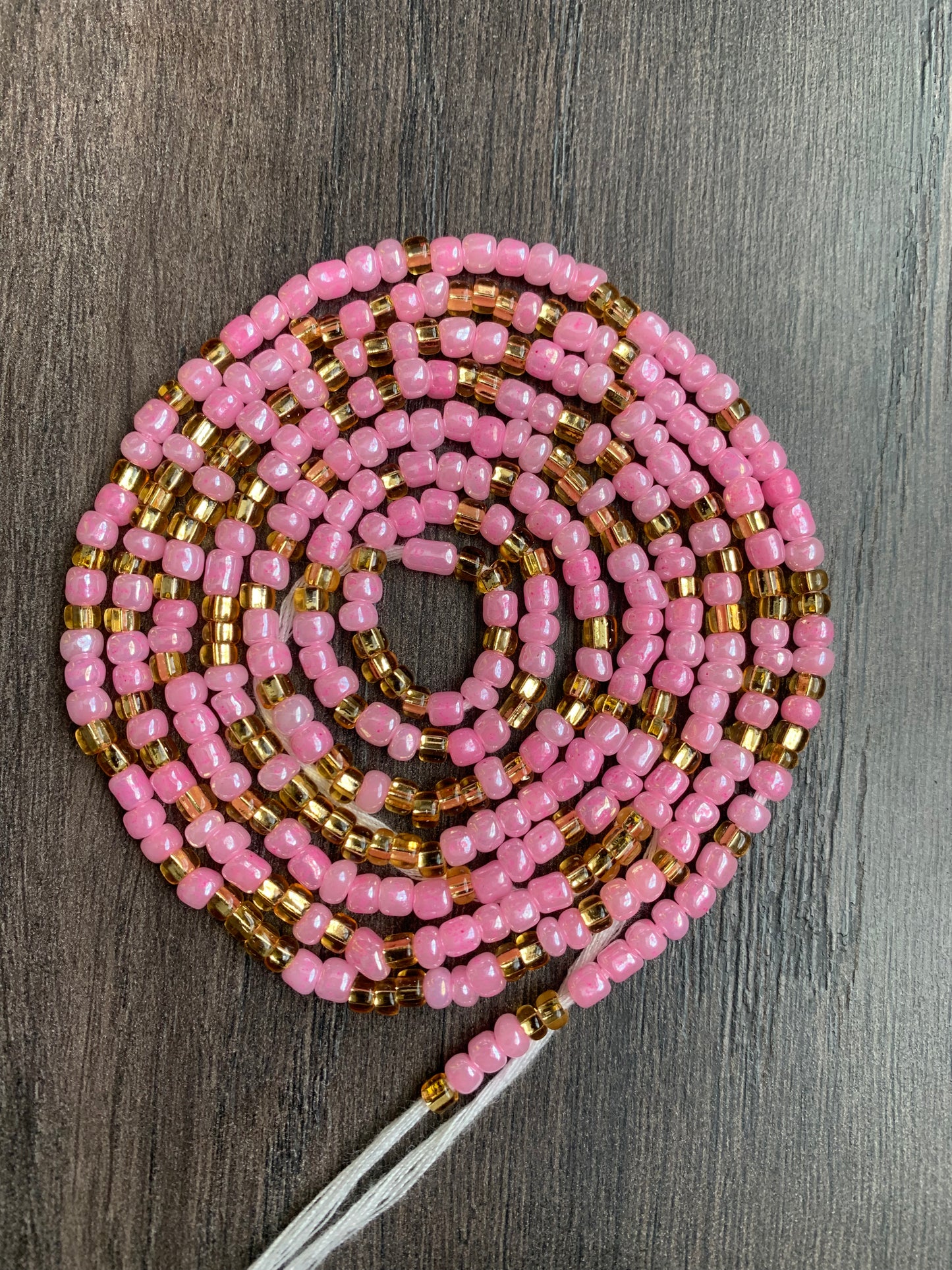Agnes ~ Pink Waist Bead