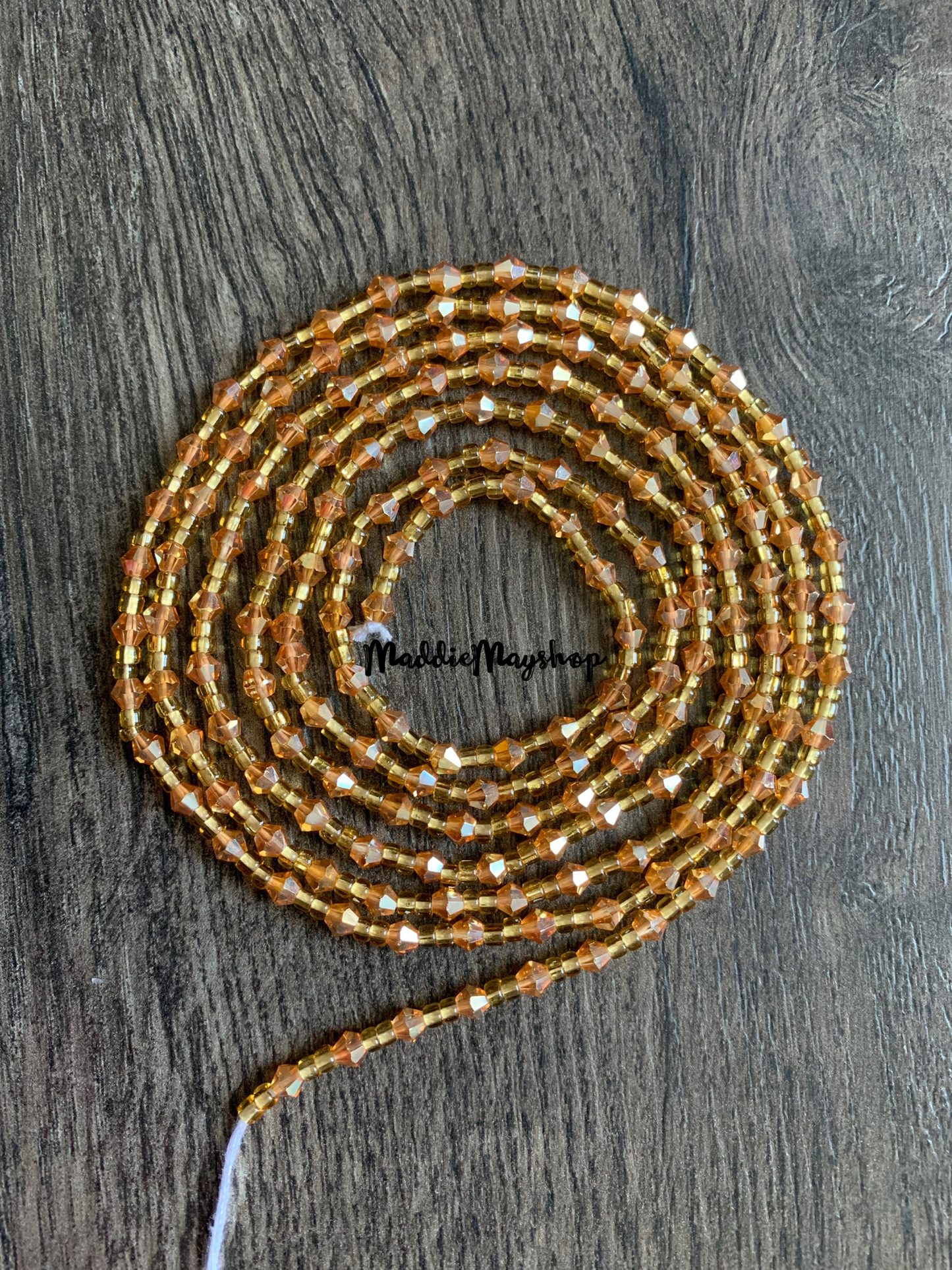 Mini Crystals Waist Bead 46"- 50"