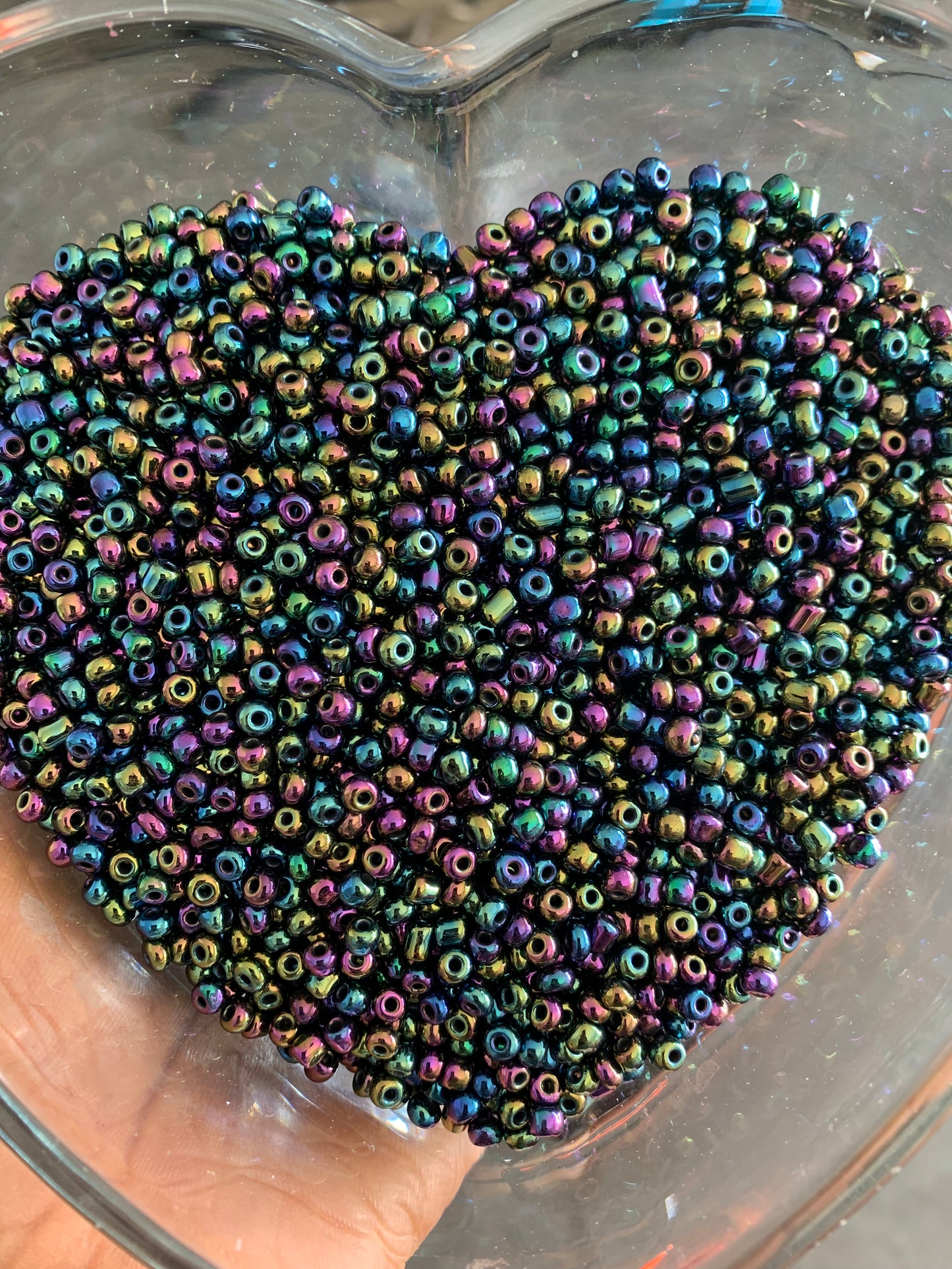 6/0 - 8/0 Bulk seed beads- Glass Seed Beads For Jewelry Making,  DIY Waist beads, Bracelet Necklace Earrings- 450 Grams