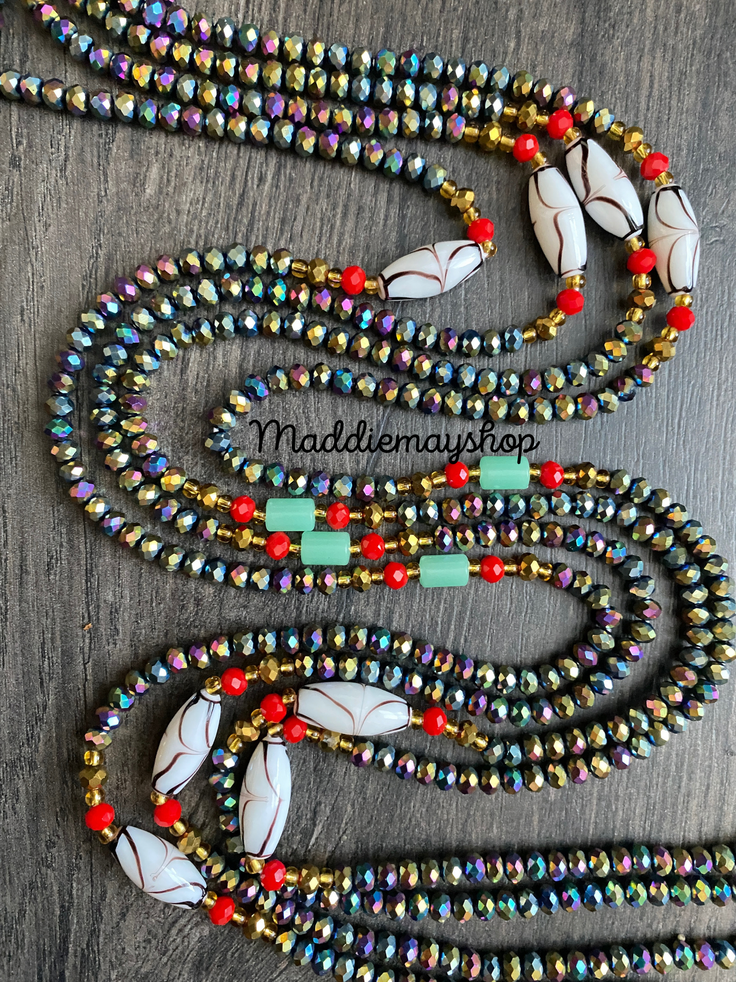 Aseye- Crystal Waist Bead