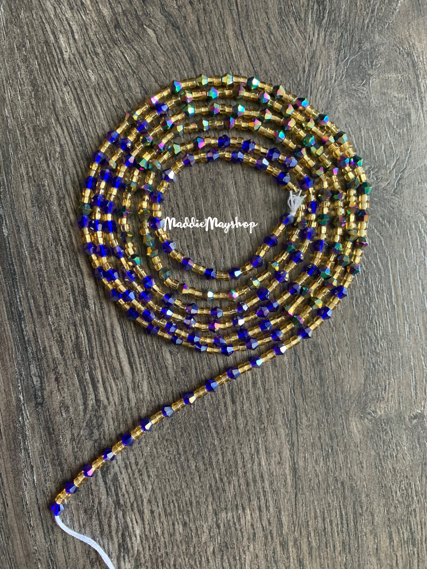 Mini Crystals Waist Bead 46"- 50"