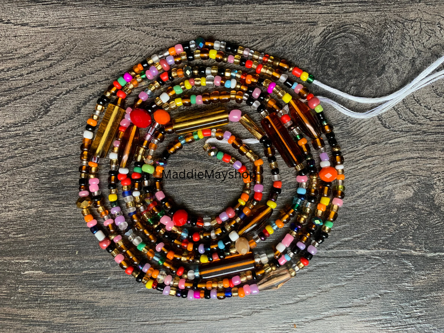 Autumn~ Waist Bead