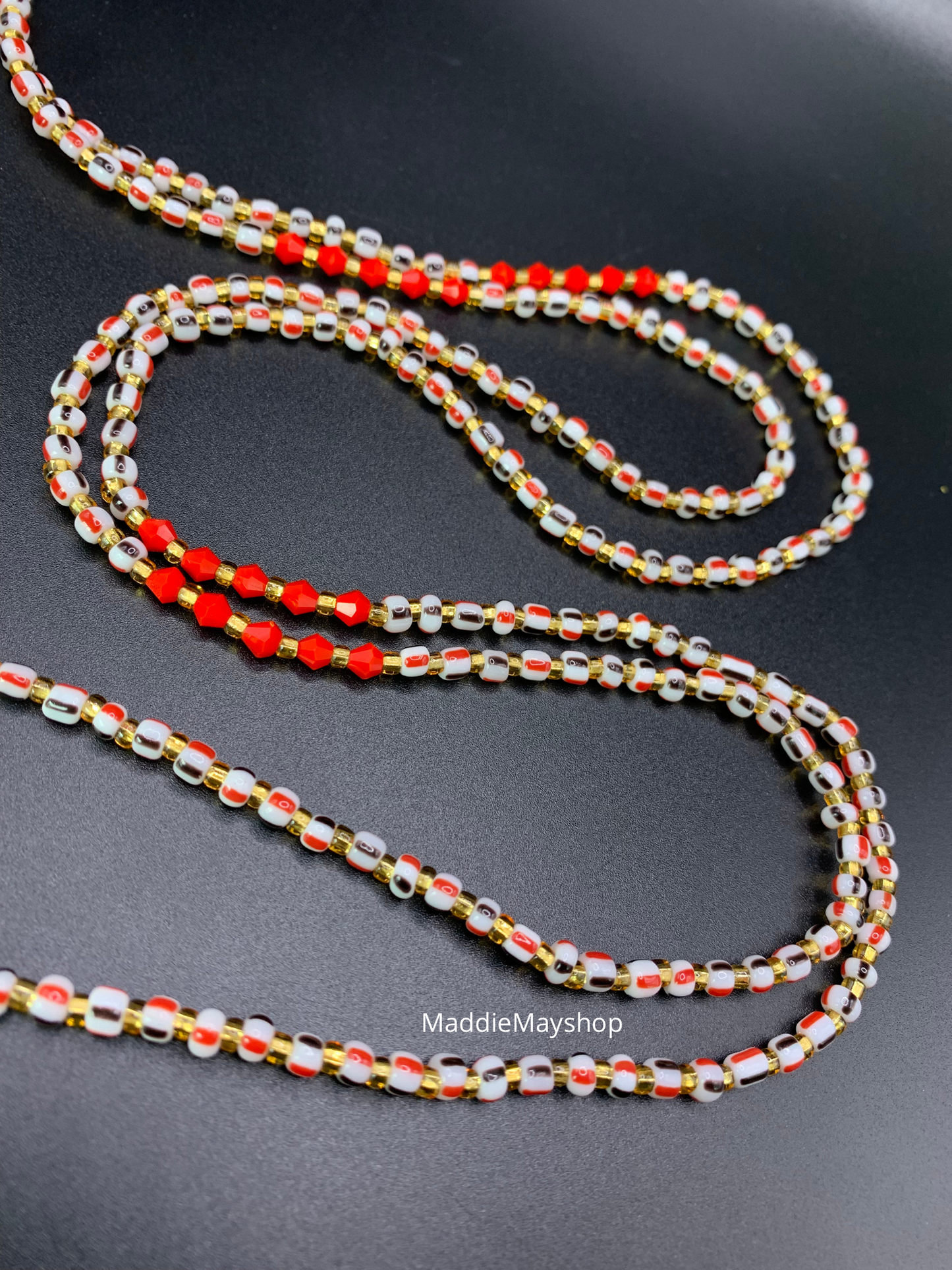 Multi-colored Waist  Beads