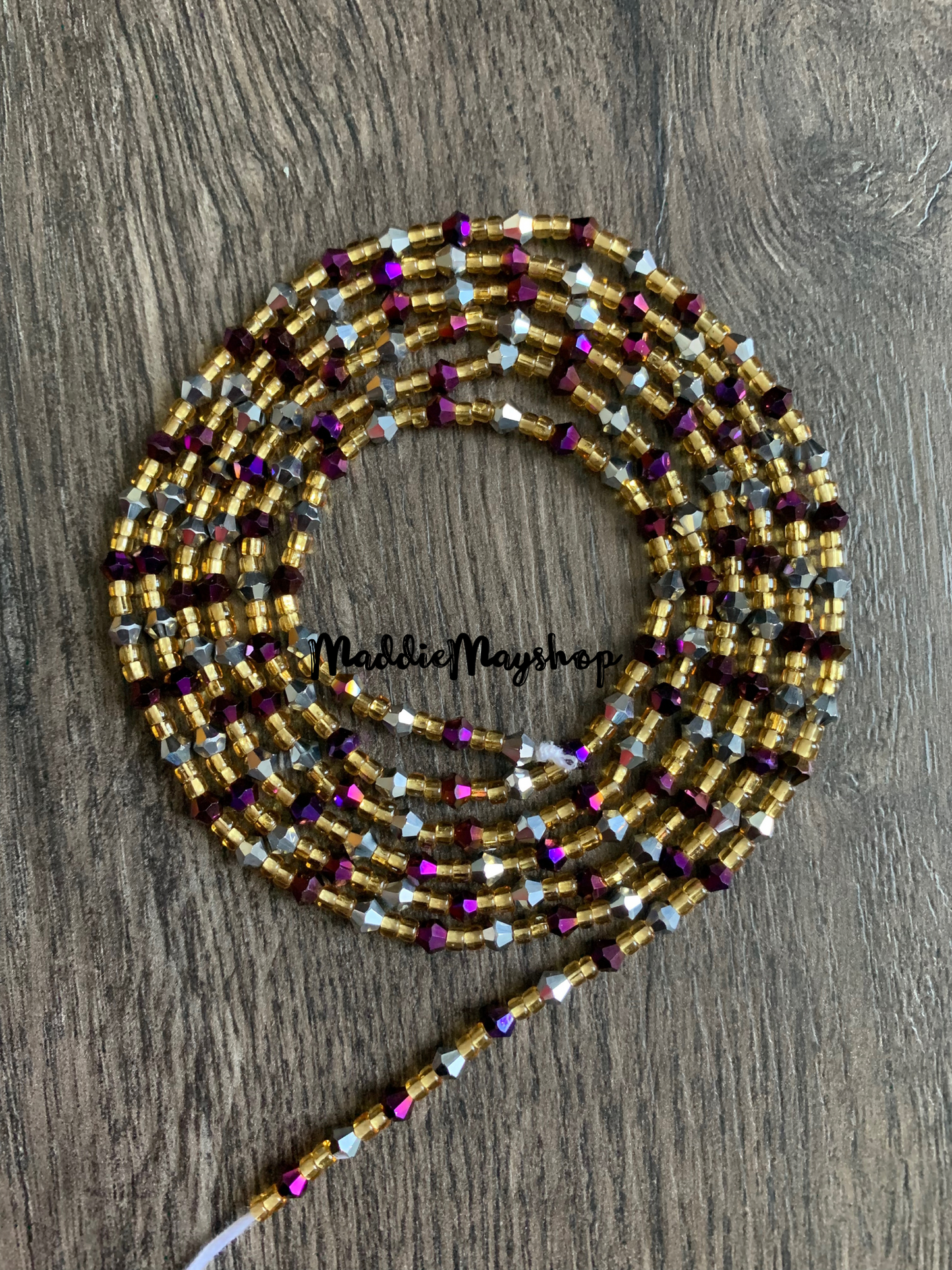 Mini Crystals Waist Bead 46"- 50"