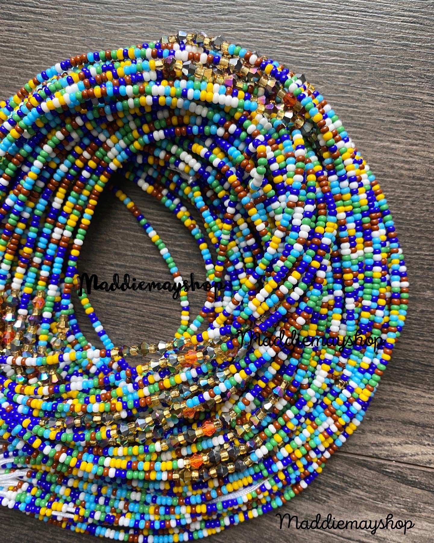 Preciosa Czech Beads~ Waist Bead, Belly Beads