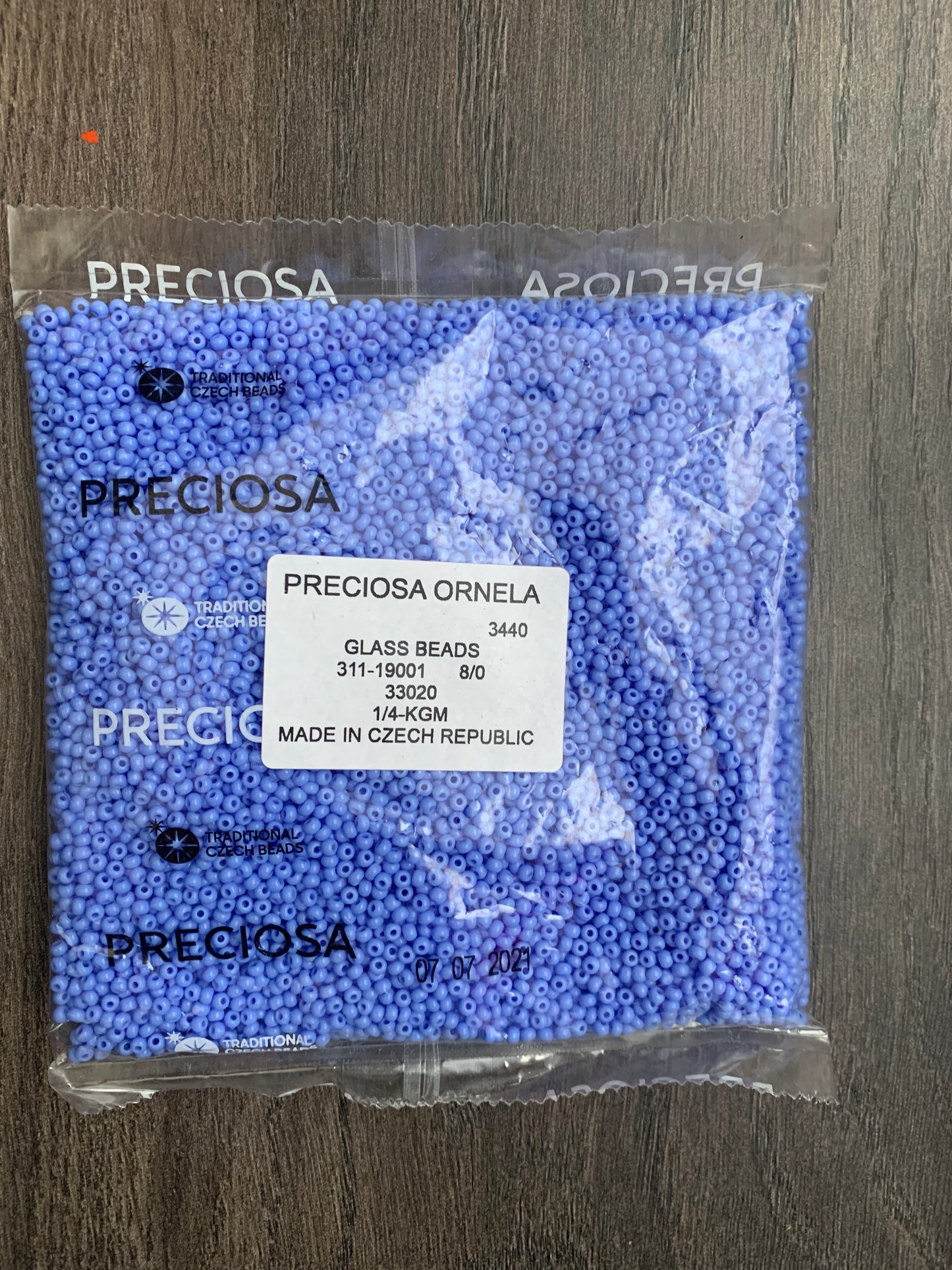 250grams Preciosa Czech Beads 8mm