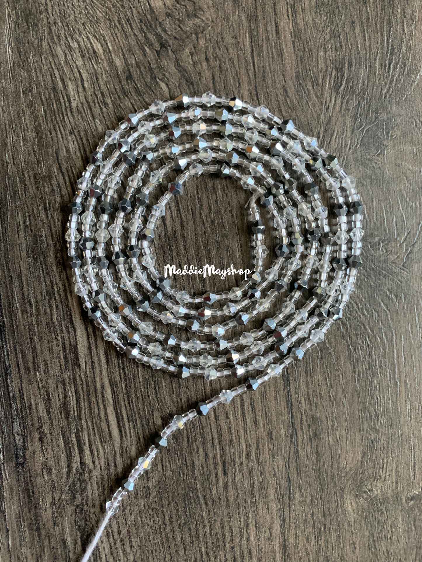 Mini Crystals Waist Bead 46"- 50"