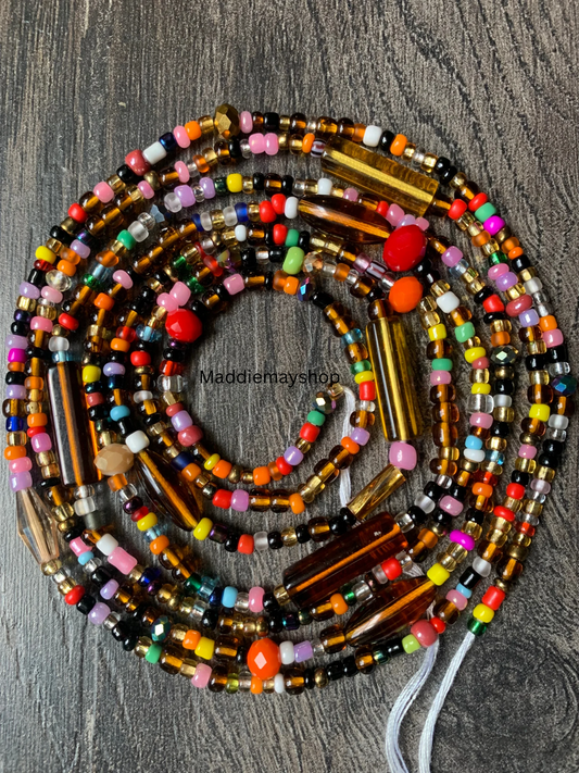 Autumn~ Waist Bead