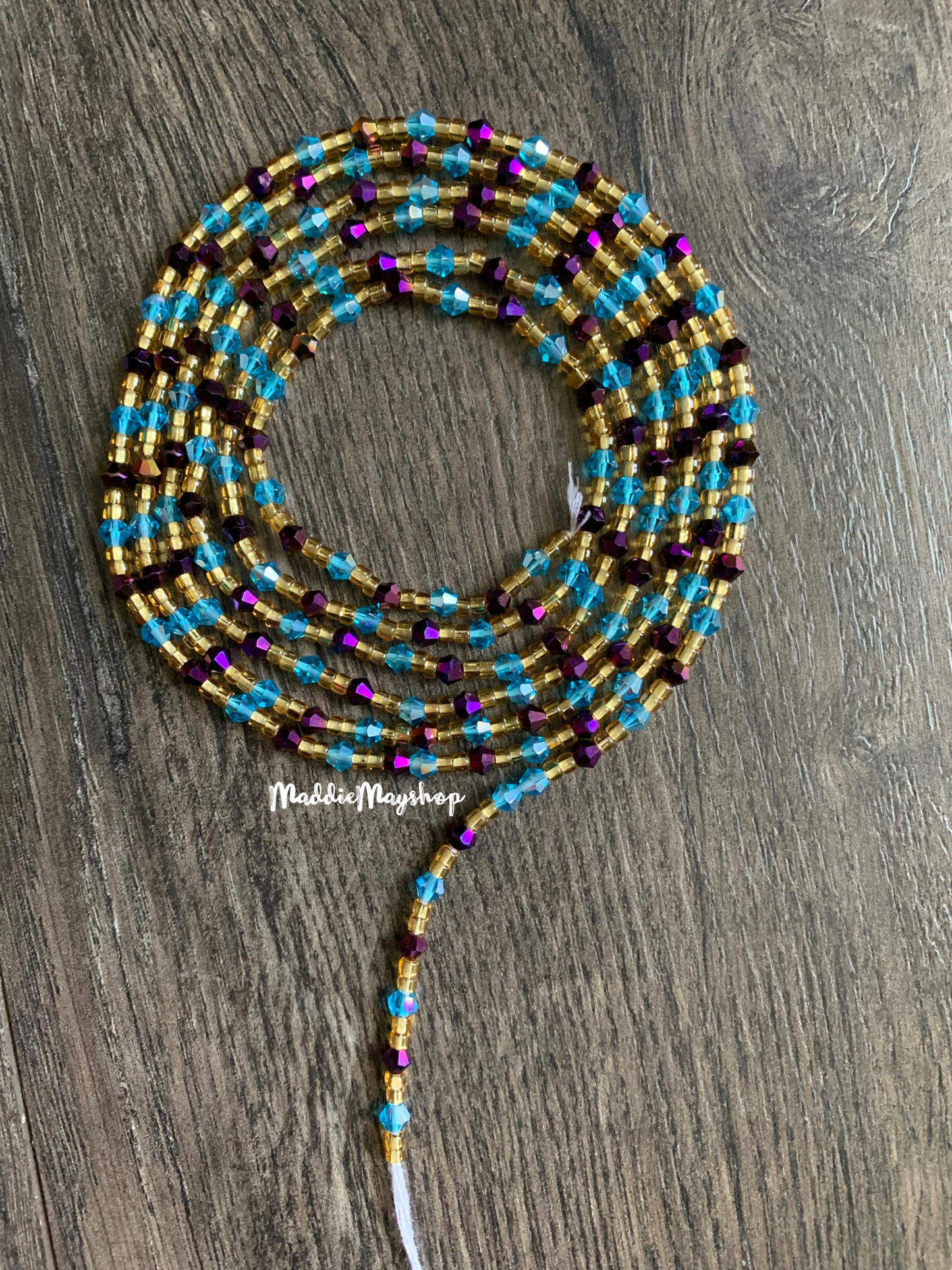 Mini Crystals Waist Bead 46"- 50"