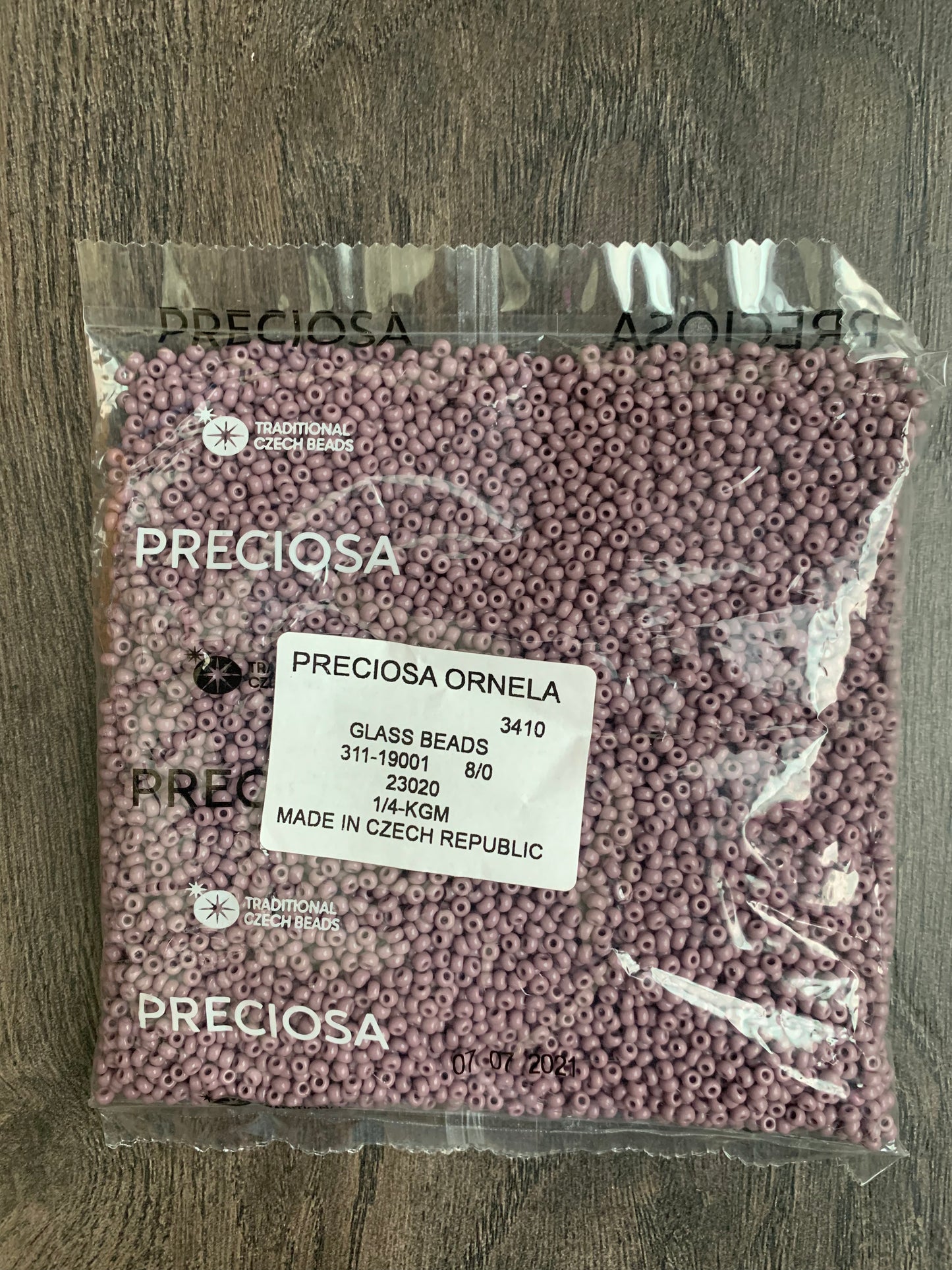 250grams Preciosa Czech Beads 8mm