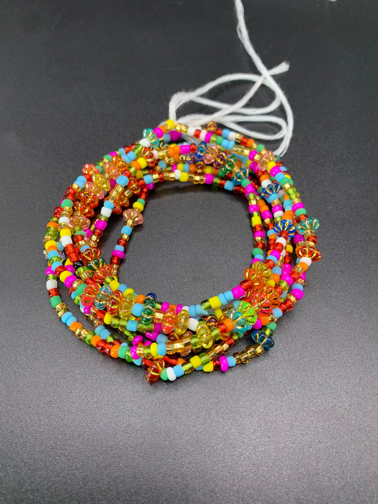 Lily~ Multi Colored Waist Bead
