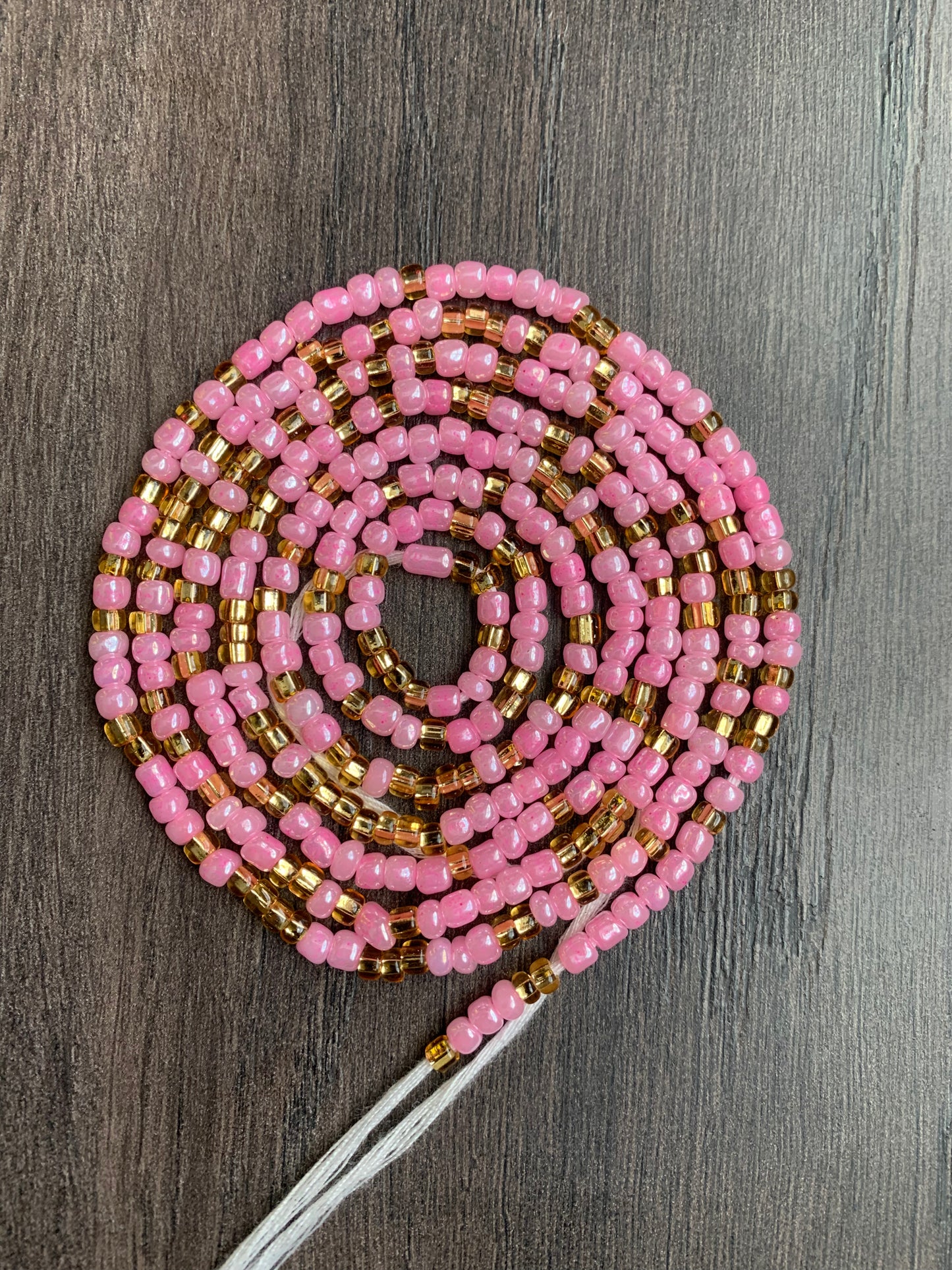 Agnes ~ Pink Waist Bead