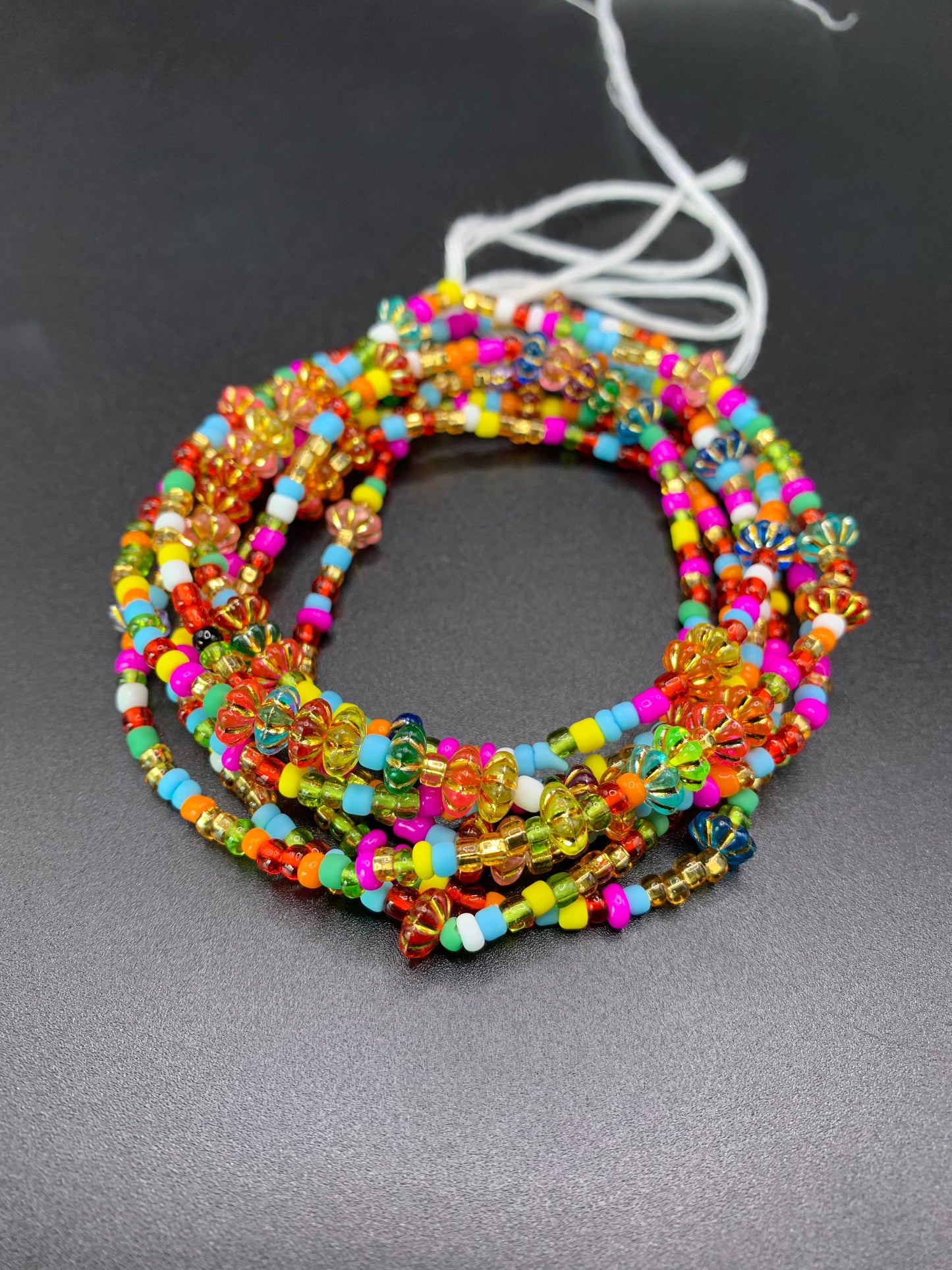 Lily~ Multi Colored Waist Bead